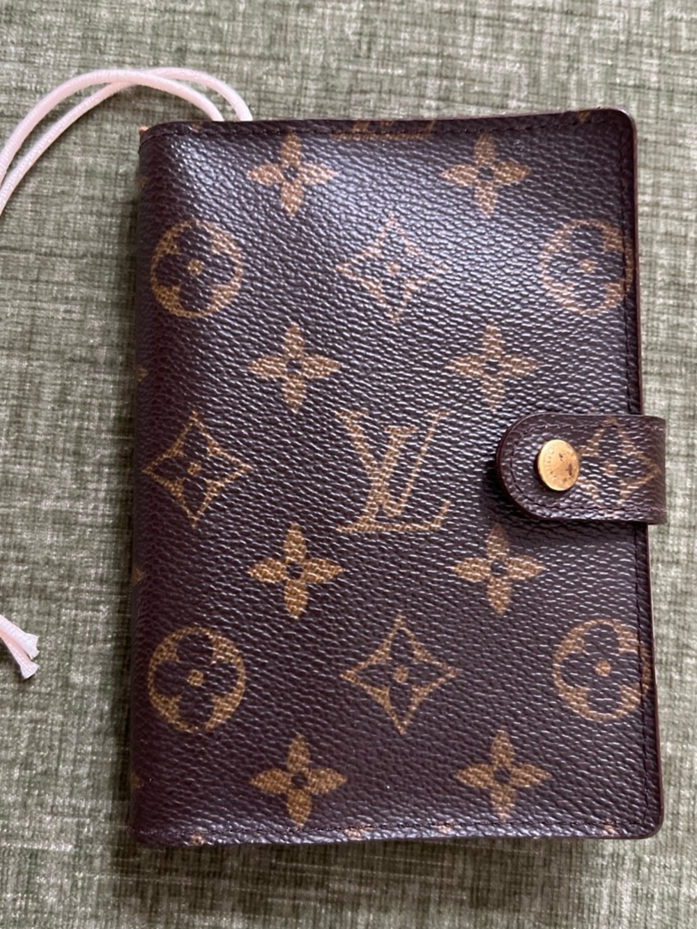 Louis Vuitton Monogram Canvas Brown PM Agenda